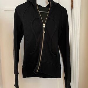 Black lululemon scuba full zip
